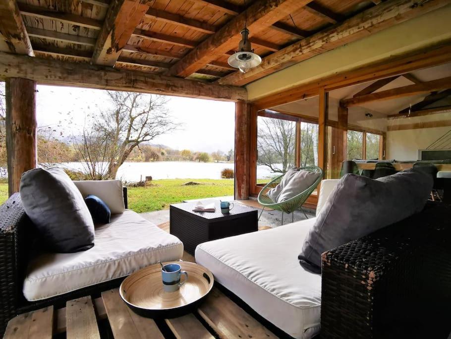 Cottage Les Pyrenees Au Bord De L'Eau Barbazan Екстер'єр фото